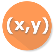 coordinate geometry formulas and notes icon